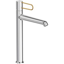 Смеситель для раковины без донного клапана Jacob Delafon Odeon Rive Gauche E21031-GLD-CP