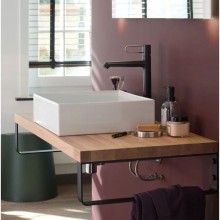 Смеситель для раковины без донного клапана Jacob Delafon Odeon Rive Gauche E21031-CP-BL