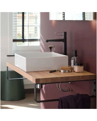 Смеситель для раковины без донного клапана Jacob Delafon Odeon Rive Gauche E21031-CP-BL