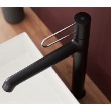 Смеситель для раковины без донного клапана Jacob Delafon Odeon Rive Gauche E21031-CP-BL