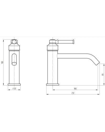 Смеситель для раковины Migliore Ermitage Mini 30195