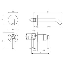 Смеситель для раковины Migliore Ermitage Mini 30191
