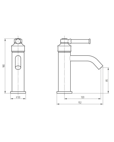 Смеситель для раковины Migliore Ermitage Mini 30207