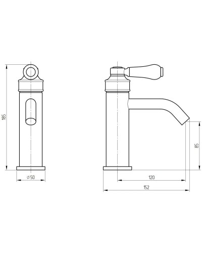 Смеситель для раковины Migliore Ermitage Mini 32091