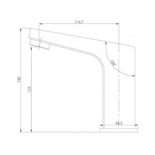 Смеситель для раковины Lemark Project LM4650CE Хром