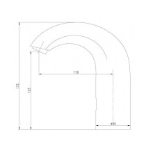 Смеситель для раковины Lemark Project LM4652CE Хром