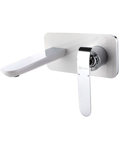 Смеситель для раковины Lemark Melange LM4926CW Хром Белый