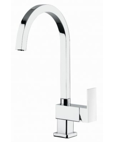 Смеситель для раковины высокий CEZARES UNIKA-LSM2-01-W0 без донного клапана