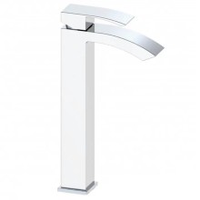 Смеситель для раковины Felice 1025 B cromo bianco 12.7x5 см