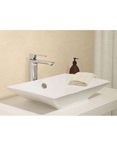 Смеситель для раковины без донного клапана Jacob Delafon Aleo+ E72336-4-CP