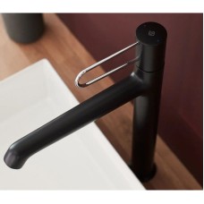 Смеситель для раковины с донным клапаном Jacob Delafon Odeon Rive Gauche E21030-CP-BL