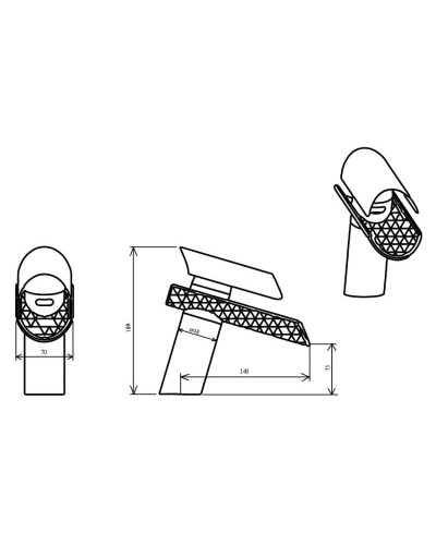 Смеситель для раковины Boheme Hypnose 231-CR