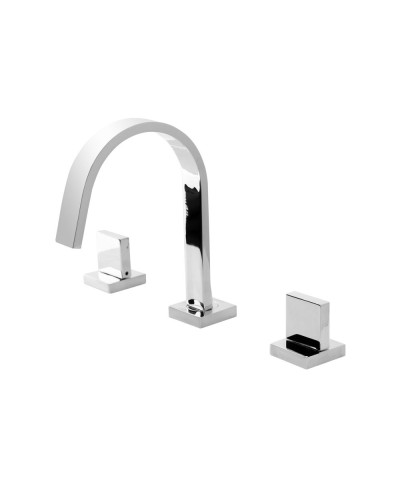 Смеситель для раковины на 3 отверстия CEZARES UNIKA-BLS2-01-W0