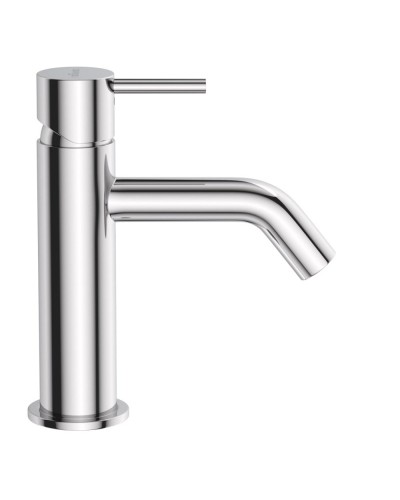 Смеситель для раковины однорычажный, с тонкой ручкой без донного клапана CEZARES LEAF-LSM2-L-01-W0