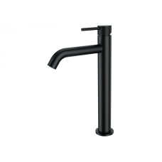 Смеситель для раковины высокий WONZON & WOGHAND, Черный матовый (WW-H1062-MB)