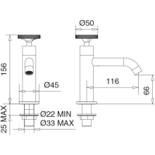 Кран для холодной воды Migliore Reversa 28433