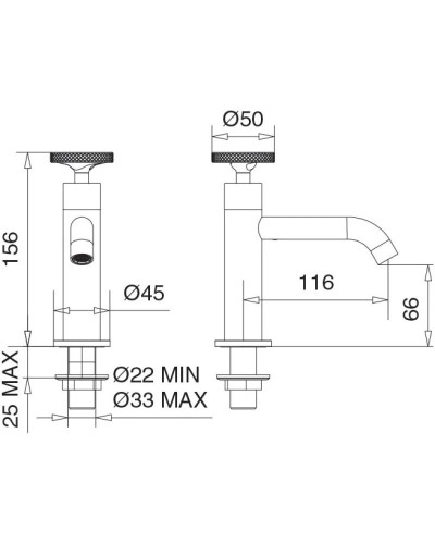 Кран для холодной воды Migliore Reversa 28565