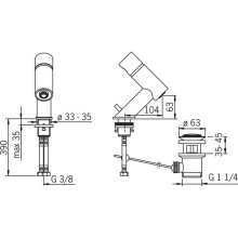 Смеситель для раковины Oras Alessi 8500F