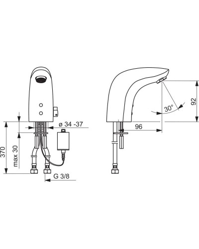 Смеситель для раковины Oras Electra 6150F