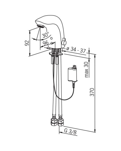 Смеситель для раковины Oras Electra 6150F