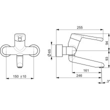 Смеситель для раковины Oras Medipro 5526A