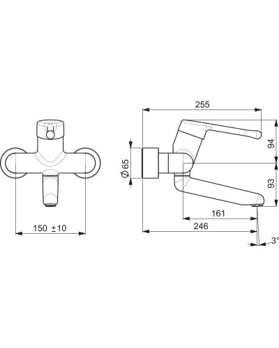 Смеситель для раковины Oras Medipro 5526A