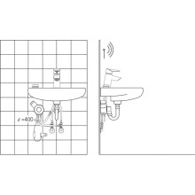 Термостат для раковины с донным клапаном Oras Optima 2701FT