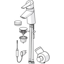 Термостат для раковины с донным клапаном Oras Optima 2701FT