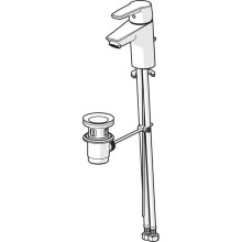 Смеситель для раковины с донным клапаном Oras Saga New 3904F