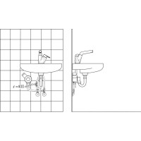 Термостат для раковины с донным клапаном Oras Signa 2213F