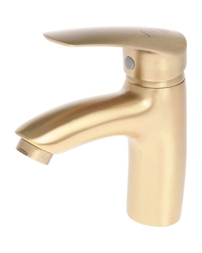 Смеситель для раковины без донного клапана Orange Alfi M18-021br