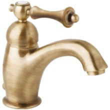 Смеситель для раковины Cezares Margot MARGOT-LSM1-01-M Золото 24 карата