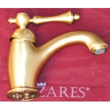 Смеситель для раковины Cezares Margot MARGOT-LSM1-01-M Золото 24 карата