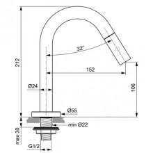 Кран для холодной воды Ideal Standard IdealStream F2843AA