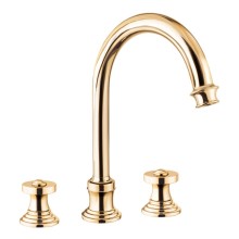 Смеситель на раковину на три отверстия Cezares APHRODITE-BLS2-A-03/24-O