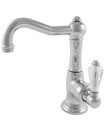 Смеситель для раковины с донным клапаном Nicolazzi Cristallo Liberty 3452CR33C