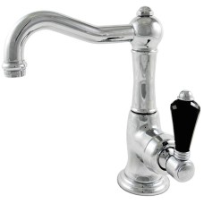 Смеситель для раковины с донным клапаном Nicolazzi Liberty Black 3452CR40C