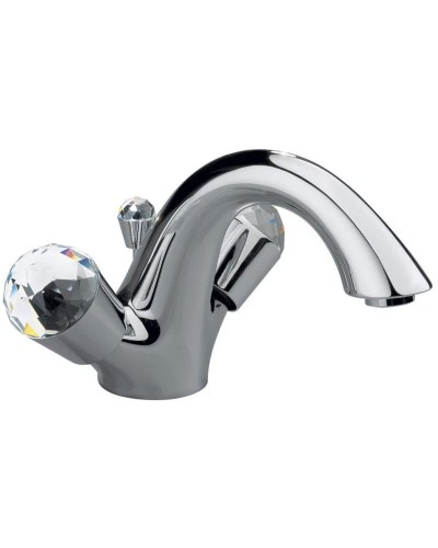 Смеситель для раковины с донным клапаном Nicolazzi Cristallo 2032CR22