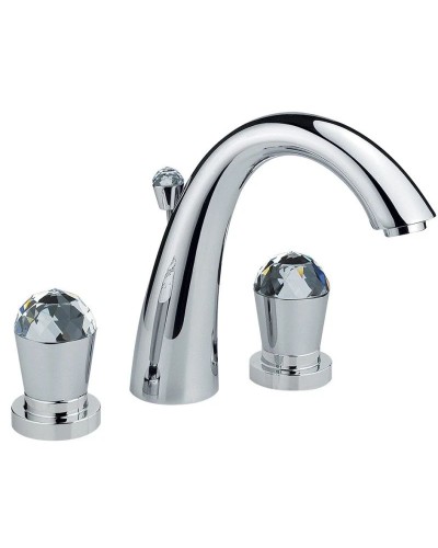 Смеситель для раковины с донным клапаном Nicolazzi Cristallo 2009CR22