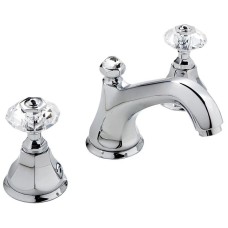 Смеситель для раковины с донным клапаном Nicolazzi Teide Crystal Handle 1908CR15