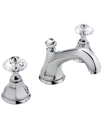 Смеситель для раковины с донным клапаном Nicolazzi Teide Crystal Handle 1908CR15