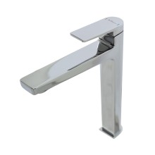 Смеситель для накладной раковины без донного клапана BelBagno ARDENTE-LMC-CRM-W0