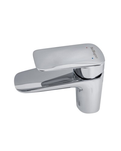 Смеситель для раковины без донного клапана BelBagno DUE-LVM-CRM-W0