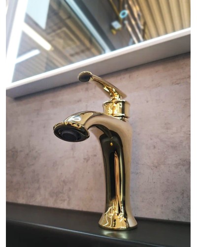 Смеситель для раковины AltroBagno Beatrice 0114 Or