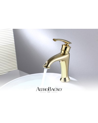 Смеситель для раковины AltroBagno Beatrice 0114 Or
