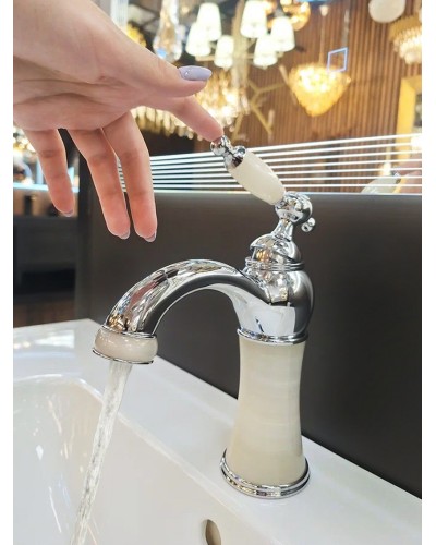 Смеситель для раковины AltroBagno Opera 0117 CrGi