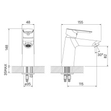 Смеситель для раковины IDDIS Cloud CLOWG00i01