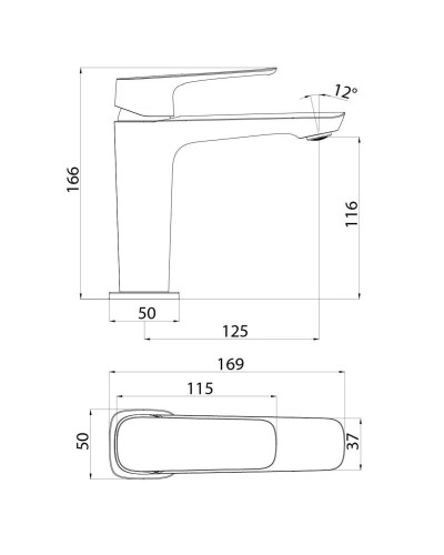 Смеситель для раковины IDDIS Sign SIGSB00i01