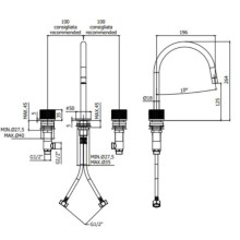 Смеситель для раковины без донного клапана Paffoni Jo JO052CR