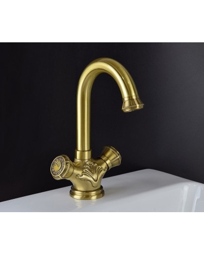 Смеситель для раковины Bronze de Luxe Royal 21981 Бронза